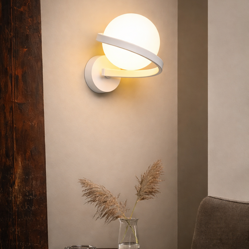 Applique LED Sphère Fer - Nordique