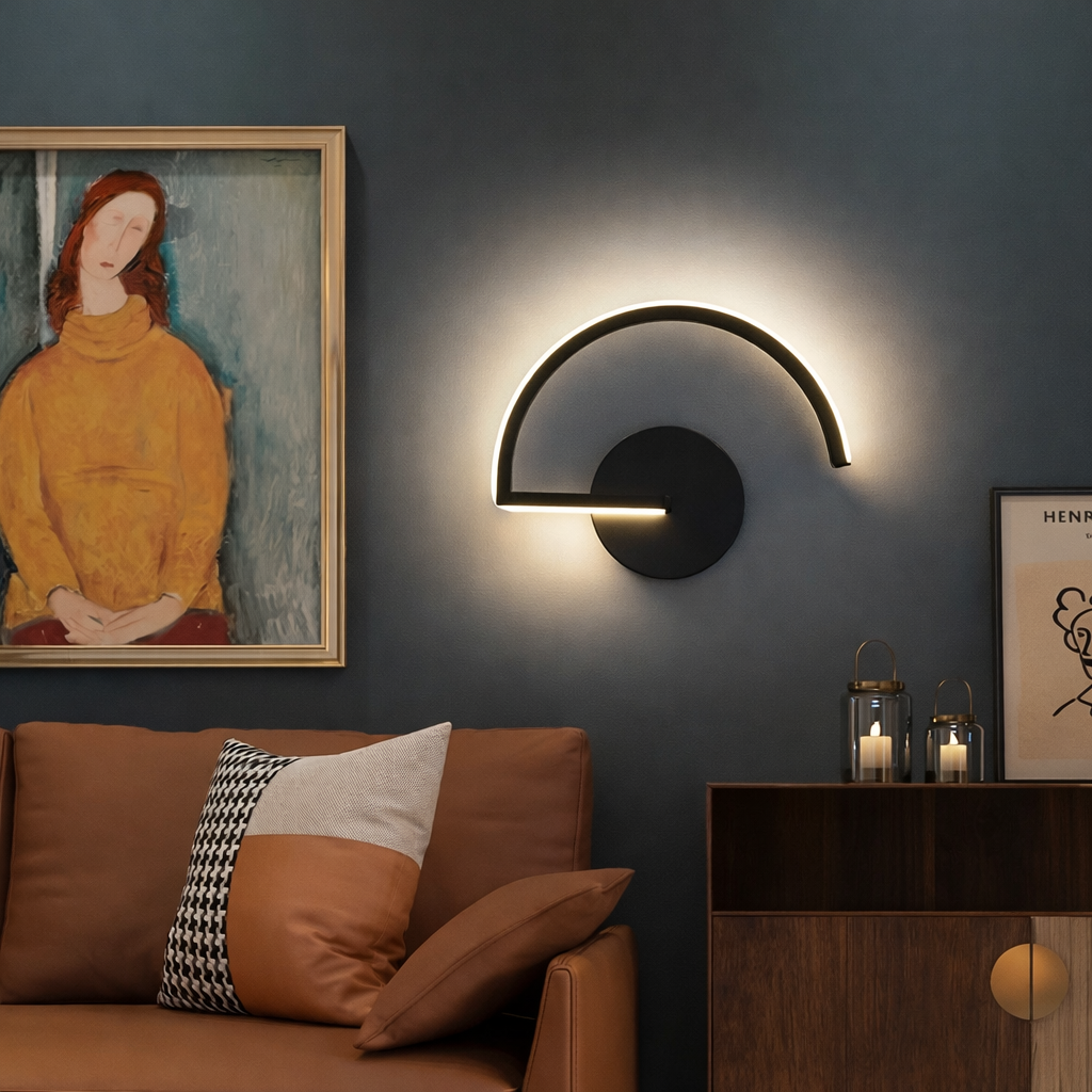 Applique LED Moderne Fer Acrylique - Dimmable