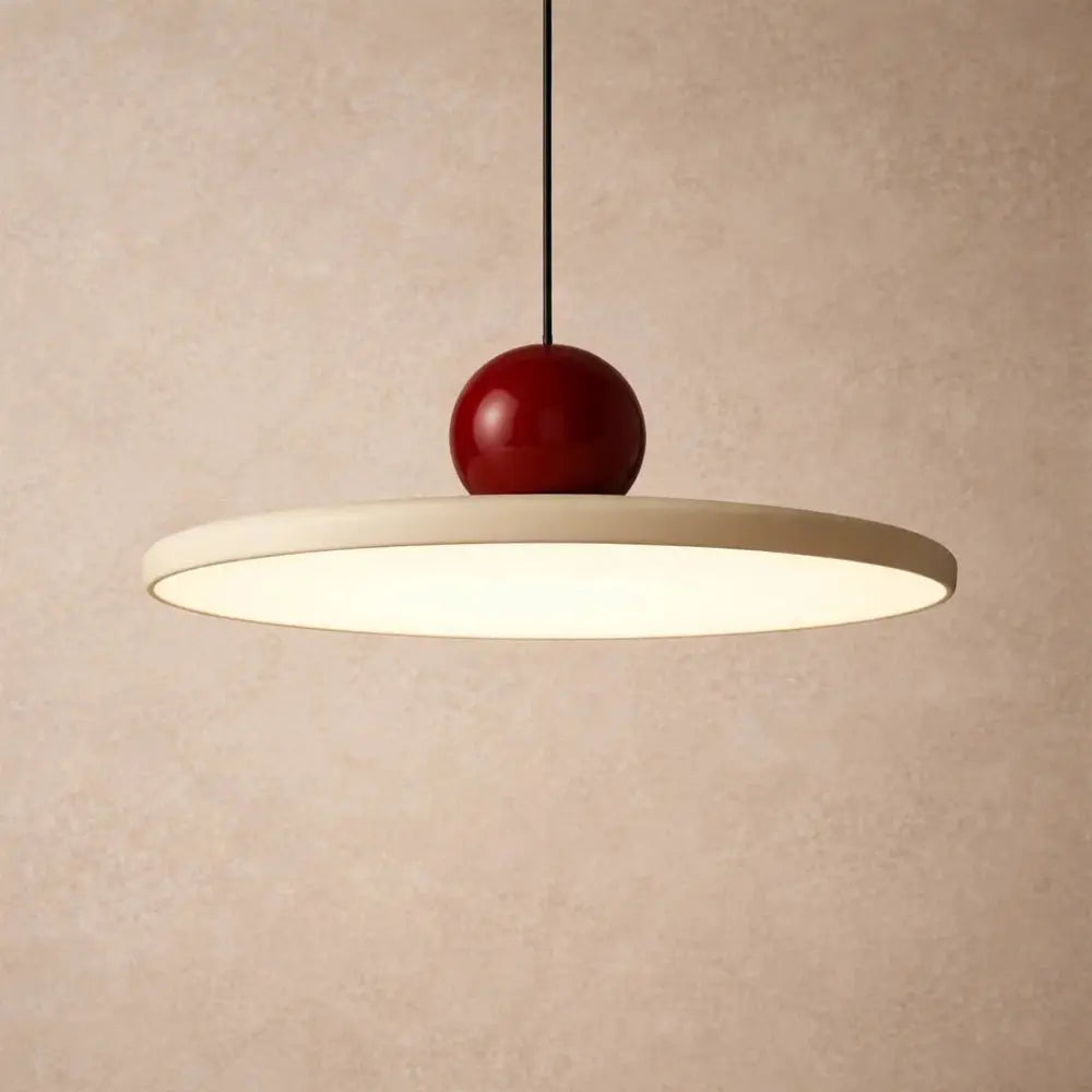 Suspension Industrielle – Disque Bauhaus Minimaliste | Doryn