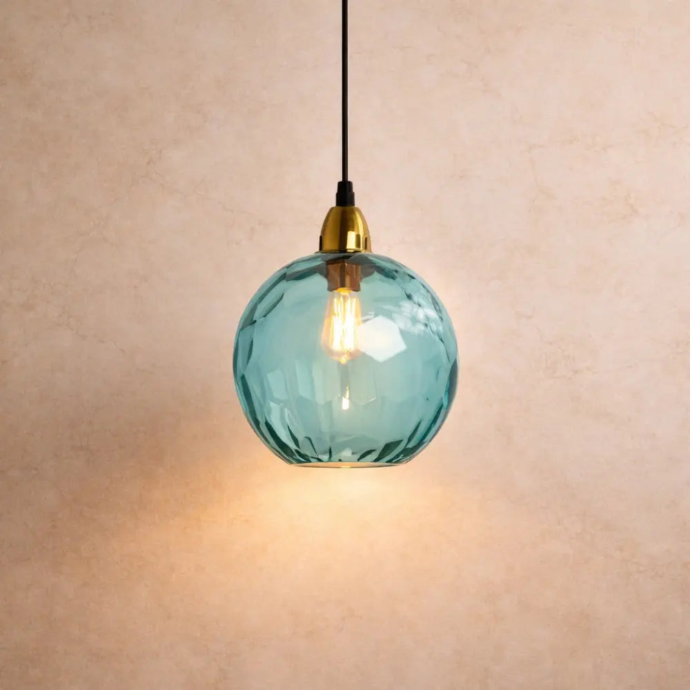 Suspension Sphères Colorées - Cascade Lumineuse | Velmora