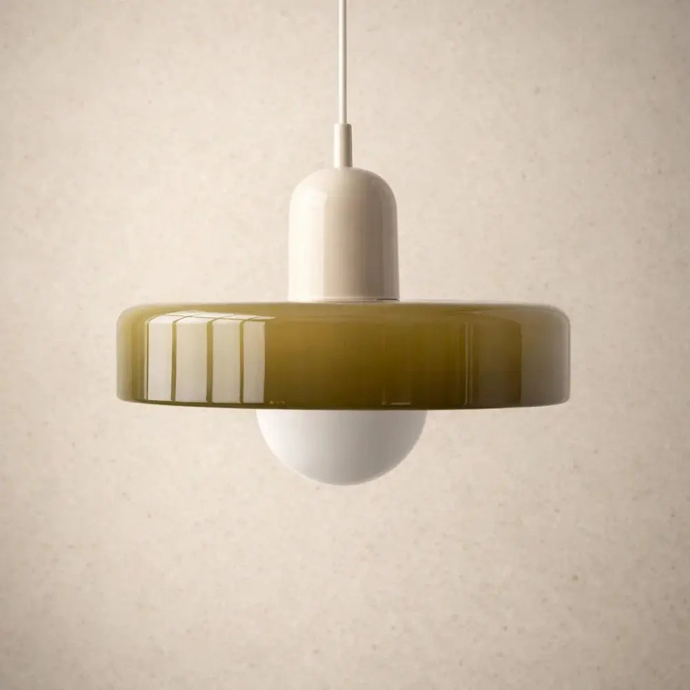 Suspension Globe Opalin - Équilibre Japandi