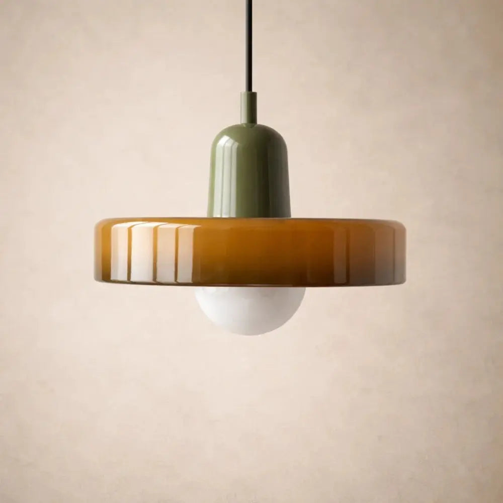 Suspension Globe Opalin - Équilibre Japandi