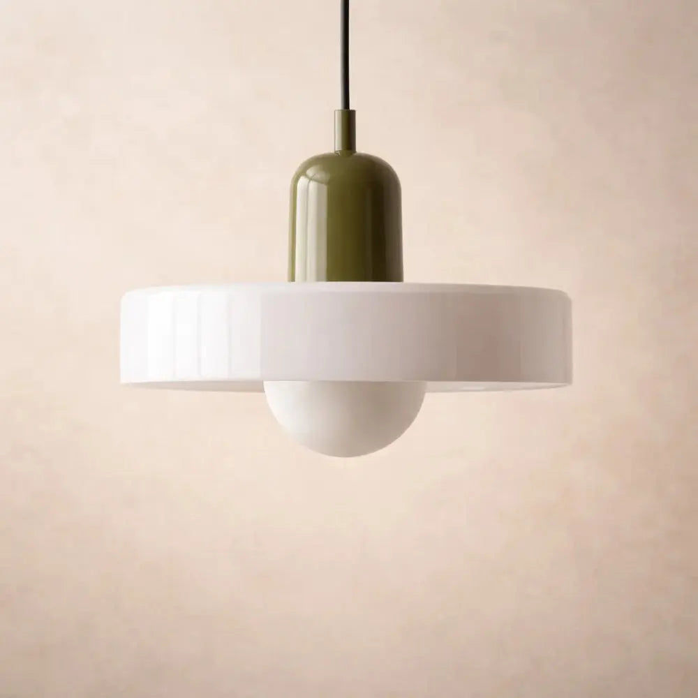 Suspension Globe Opalin - Équilibre Japandi