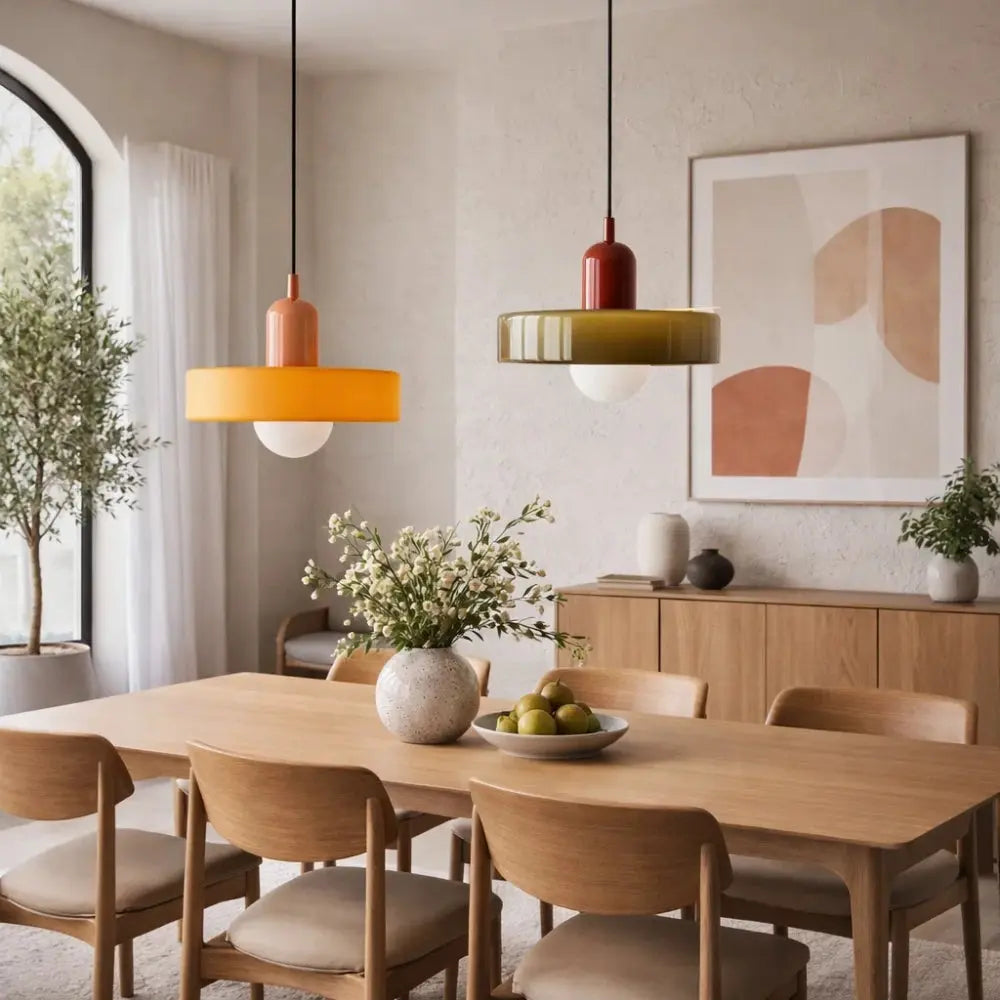 Suspension Globe Opalin - Équilibre Japandi