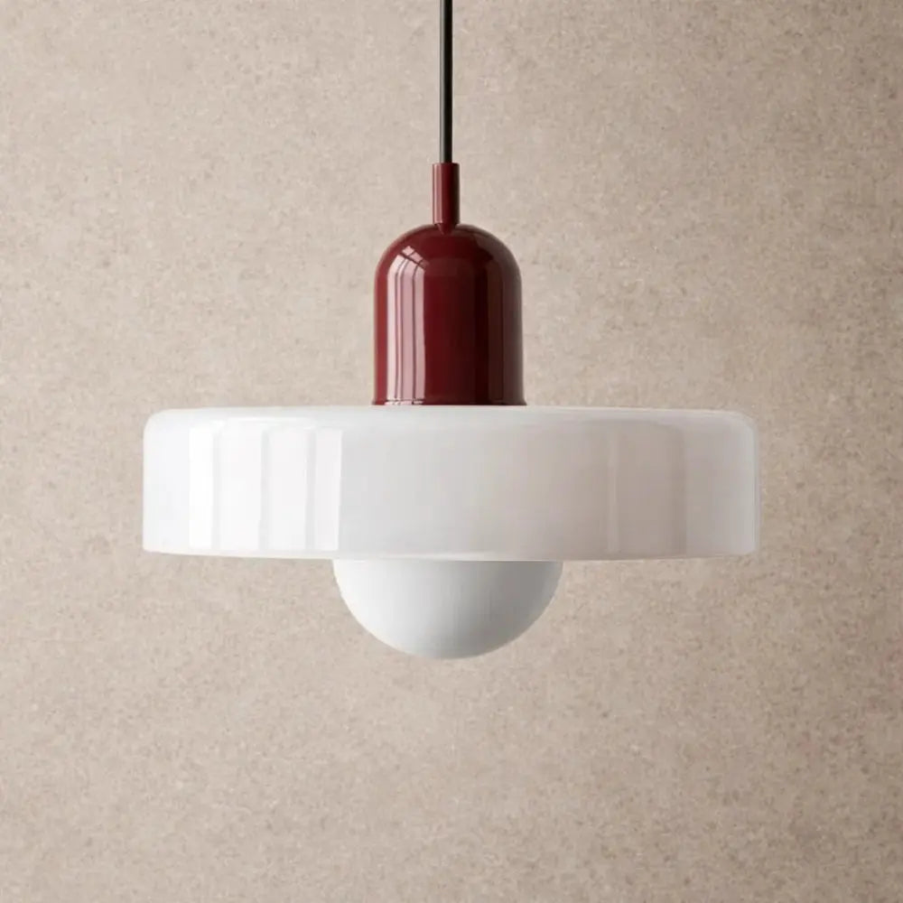 Suspension Globe Opalin - Équilibre Japandi