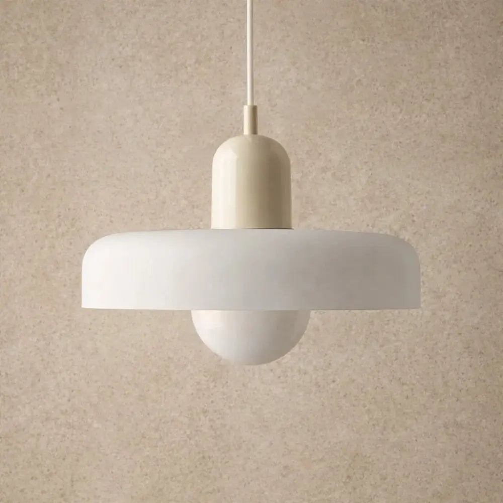 Suspension Globe Opalin - Équilibre Japandi