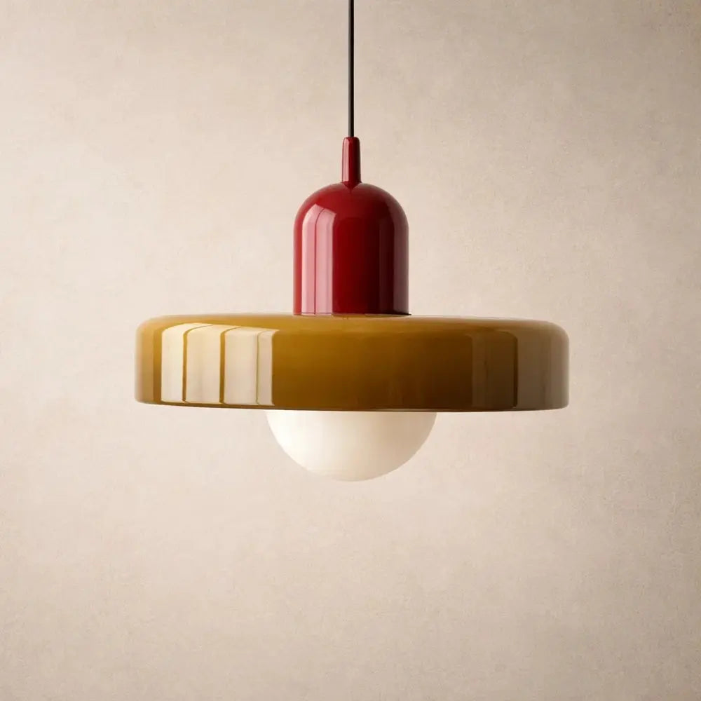 Suspension Globe Opalin - Équilibre Japandi