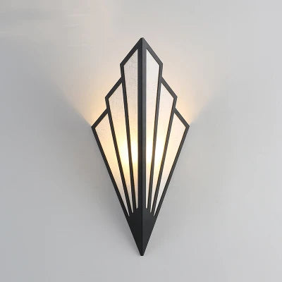 Applique LED Nordique Fer Triangle - Moderne