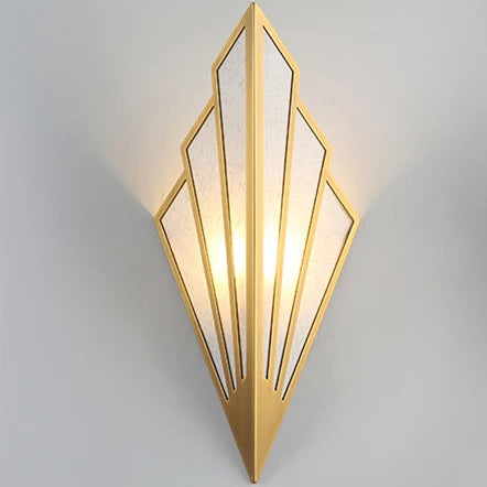 Applique LED Nordique Fer Triangle - Moderne