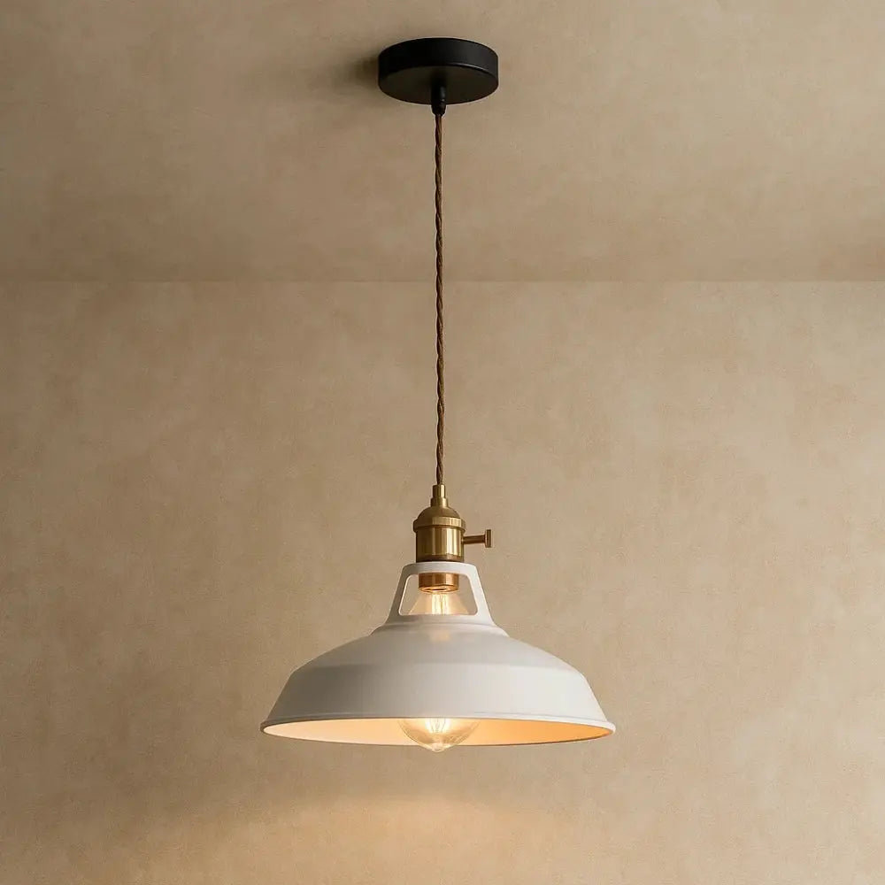 Suspension Industrielle – Éclat Pastel Rétro | Pastelia