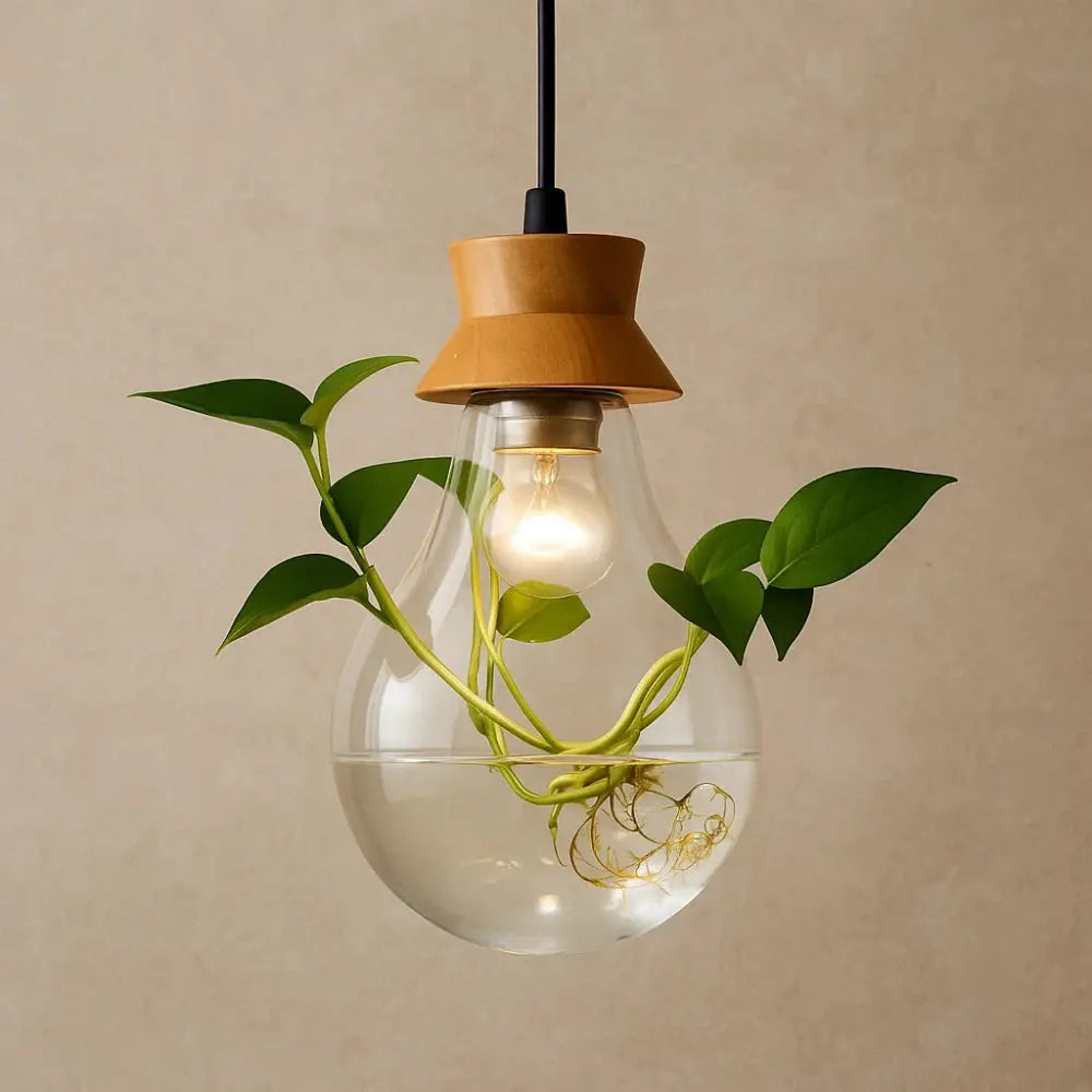 Suspension Luminaire Plante – Nature Lumineuse | Verdania